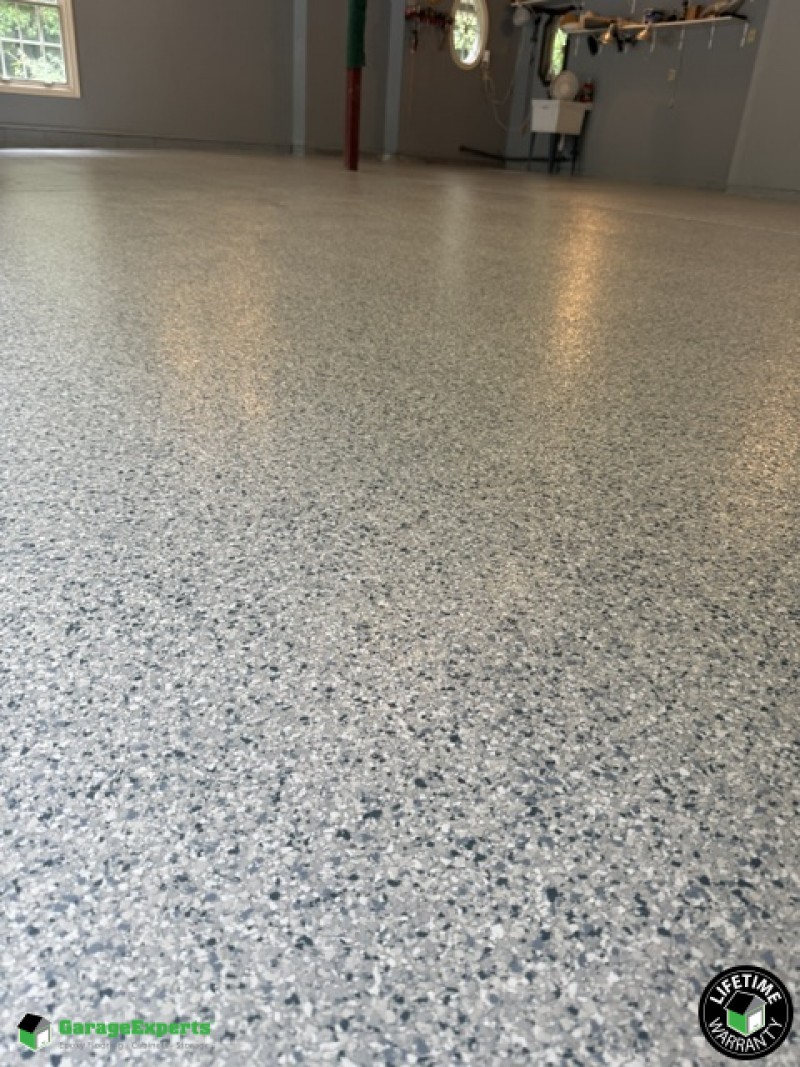 Residential 3 Car Garage Epoxy Flooring in Evansville, In