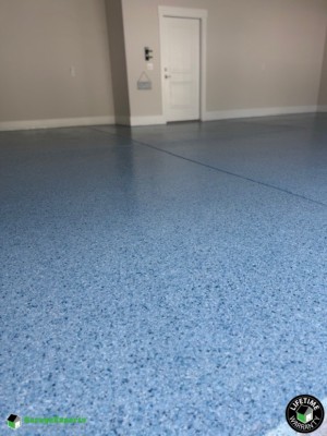 Residential Garage Epoxy Flooring in Hardeeville, South Carolina