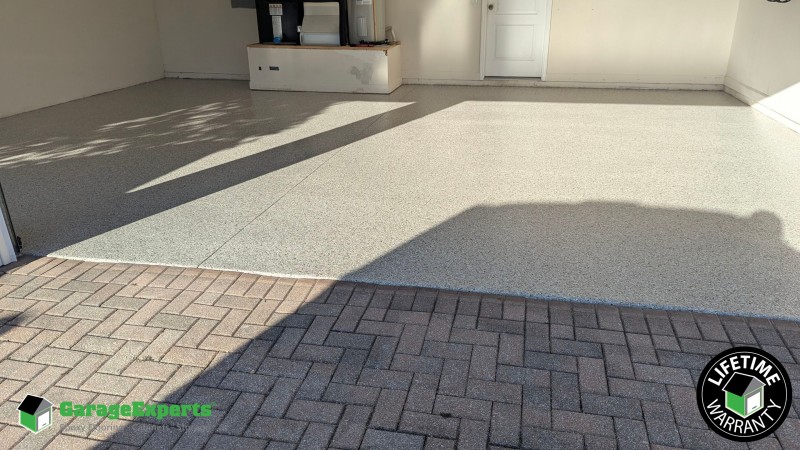 Residential Garage Epoxy Flooring in Merritt Island, Fl Image
