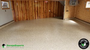 Residential Garage Epoxy Flooring in Poynette, Wisconsin