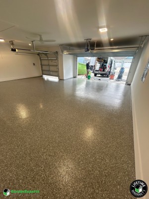 Residential Del Webb Nexton Epoxy Flooring in Summerville, Sc