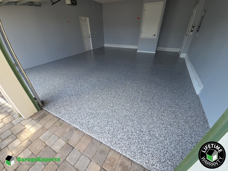 Residential Garage Epoxy Flooring in Melbourne, Fl