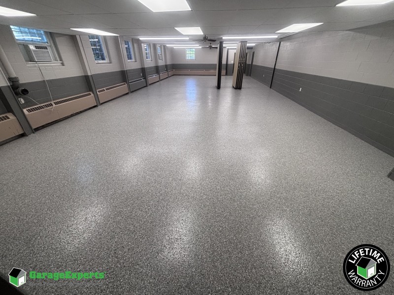 Commercial Shop Epoxy Flooring in Laporte, In
