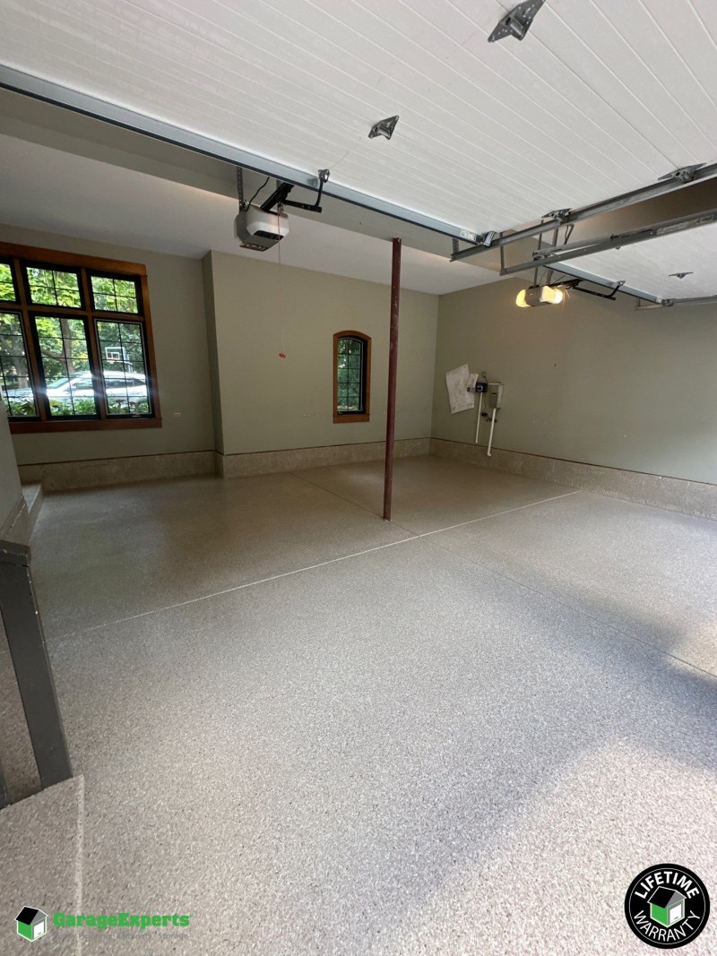 Residential Garage Epoxy Flooring in Naperville, Il