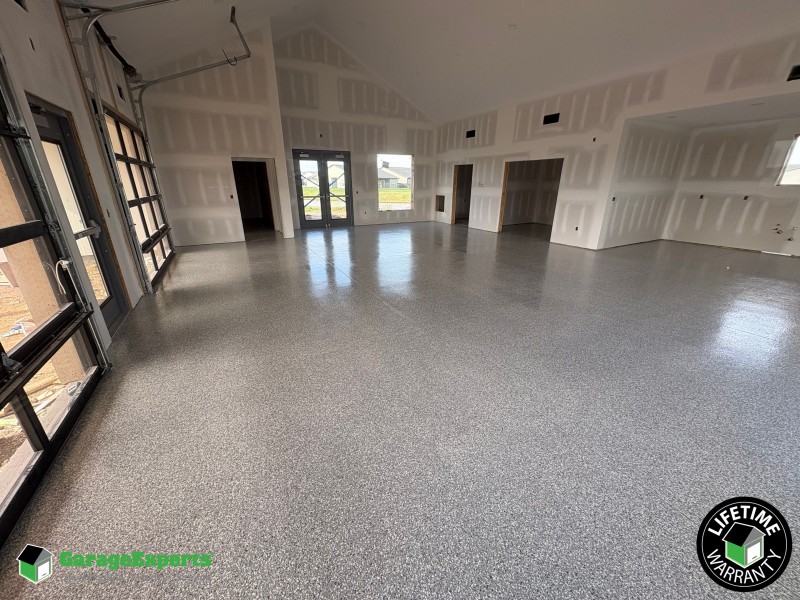 Residential Garage Epoxy Flooring in Goddard, Ks