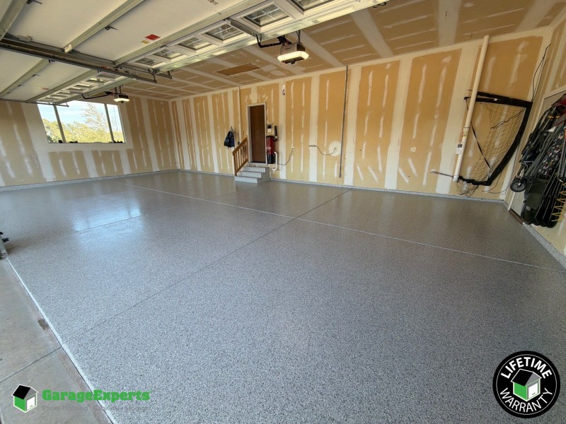 Residential Garage Epoxy Flooring in Derby, Ks