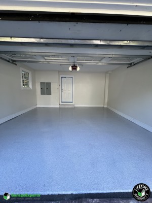 Residential Garage Epoxy Flooring in Flower Hill, Ny