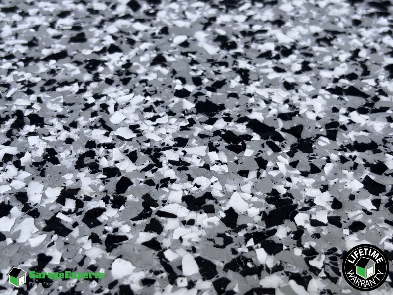 Residential Garage Epoxy Flooring in Crown Point, In
