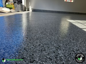 Residential Garage Epoxy Flooring in Montville, Ct