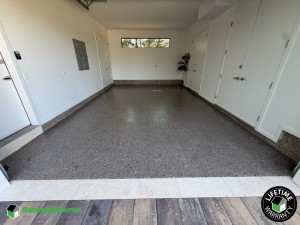 Residential Garage Epoxy Flooring in 30 A Santa Rosa Beach, Florida