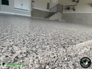 Residential Garage Epoxy Flooring in Dripping Springs, Texas