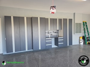 Residential Garage Cabinet Storage Solution in Rockledge, Fl