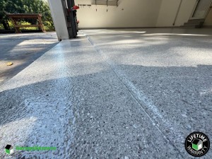 Residential Garage Epoxy Flooring in Hampshire, Il