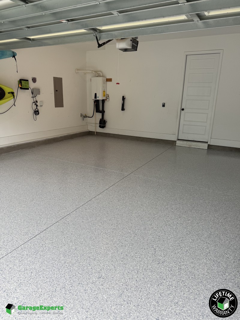 Residential Garage Epoxy Flooring in Hampstead, Nc Image