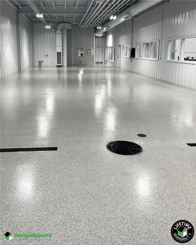 Residential Manufacturing Plant Epoxy Flooring in Yorkville, Il Image
