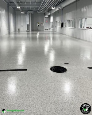 Residential Manufacturing Plant Epoxy Flooring in Yorkville, Il