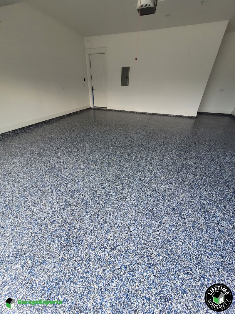 Residential Garage Epoxy Flooring in Panama City, Florida