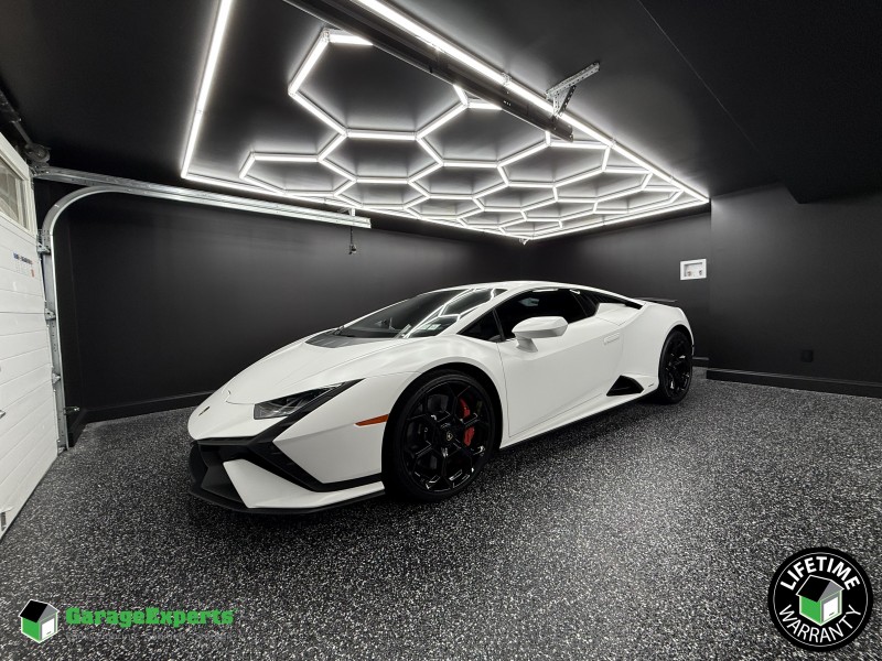 Residential Garage Epoxy Flooring in Mill Neck, Ny Image