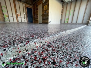 Residential Garage Epoxy Flooring in San Marcos, Texas