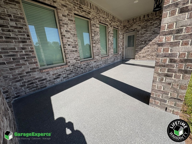 Residential Patio Epoxy Flooring in Montgomery, Tx