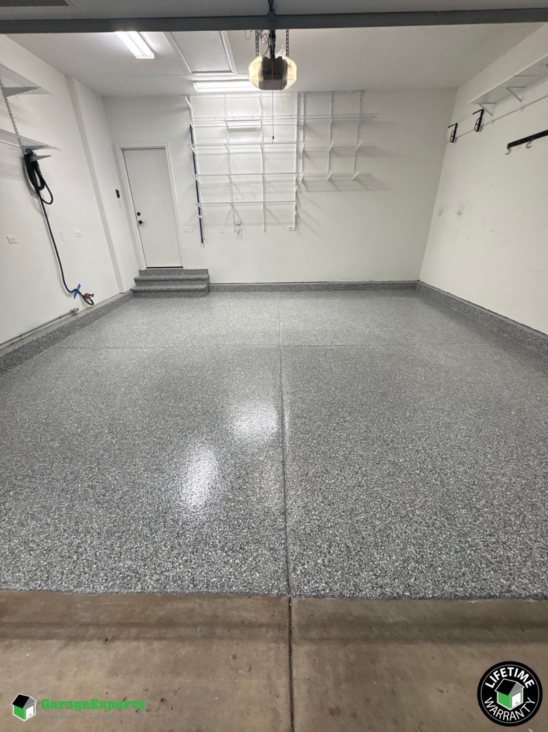 Residential Garage Epoxy Flooring in St Charles, Il