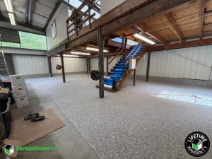 Commercial Shop Epoxy Flooring in Monroe, Washington