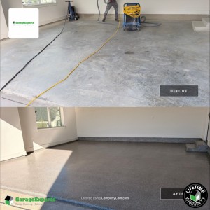 Residential Garage Epoxy Flooring in Prosper, Tx