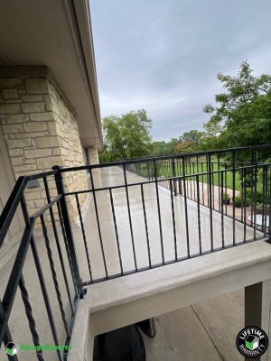 Residential Porch Epoxy Flooring in Benton, Ks