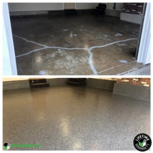 Residential Garage Epoxy Flooring in Trumbull, Ct