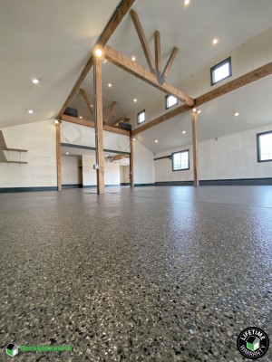 Residential Barn Epoxy Flooring in Westminster, Colorado