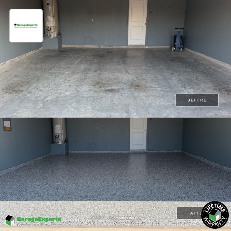 Residential Garage Epoxy Flooring in Celina, Tx