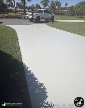 Residential Polyaspartic And Epoxy Flooring in Palm City, Fl