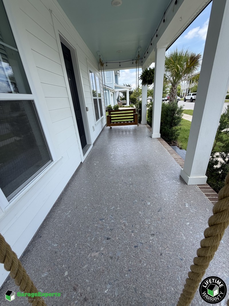 Residential Brighton Park Village Epoxy Flooring in Summerville, Sc Image
