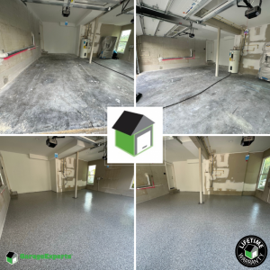 Residential Garage Epoxy Flooring in South Tampa, Florida