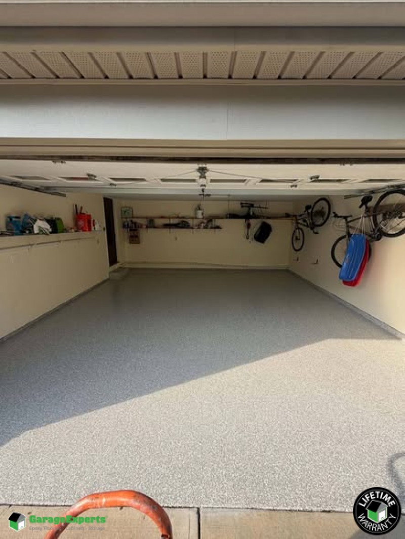 Residential Garage Epoxy Flooring in Bowie, Md
