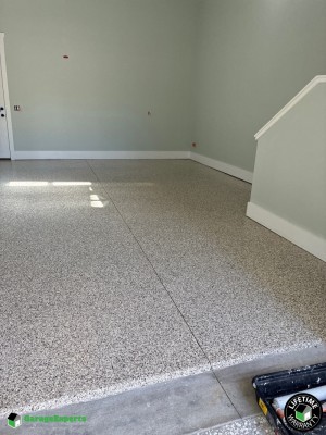 Residential Garage Epoxy Flooring in Bluffton, South Carolina