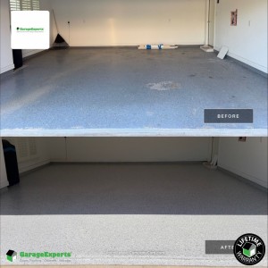 Residential Garage Epoxy Flooring in Prosper, Tx