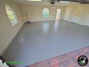 Residential Garage Epoxy Flooring in Rockledge, Fl