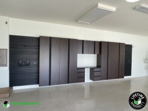 Residential Garage Cabinet Storage Solution in Lakeland, Fl