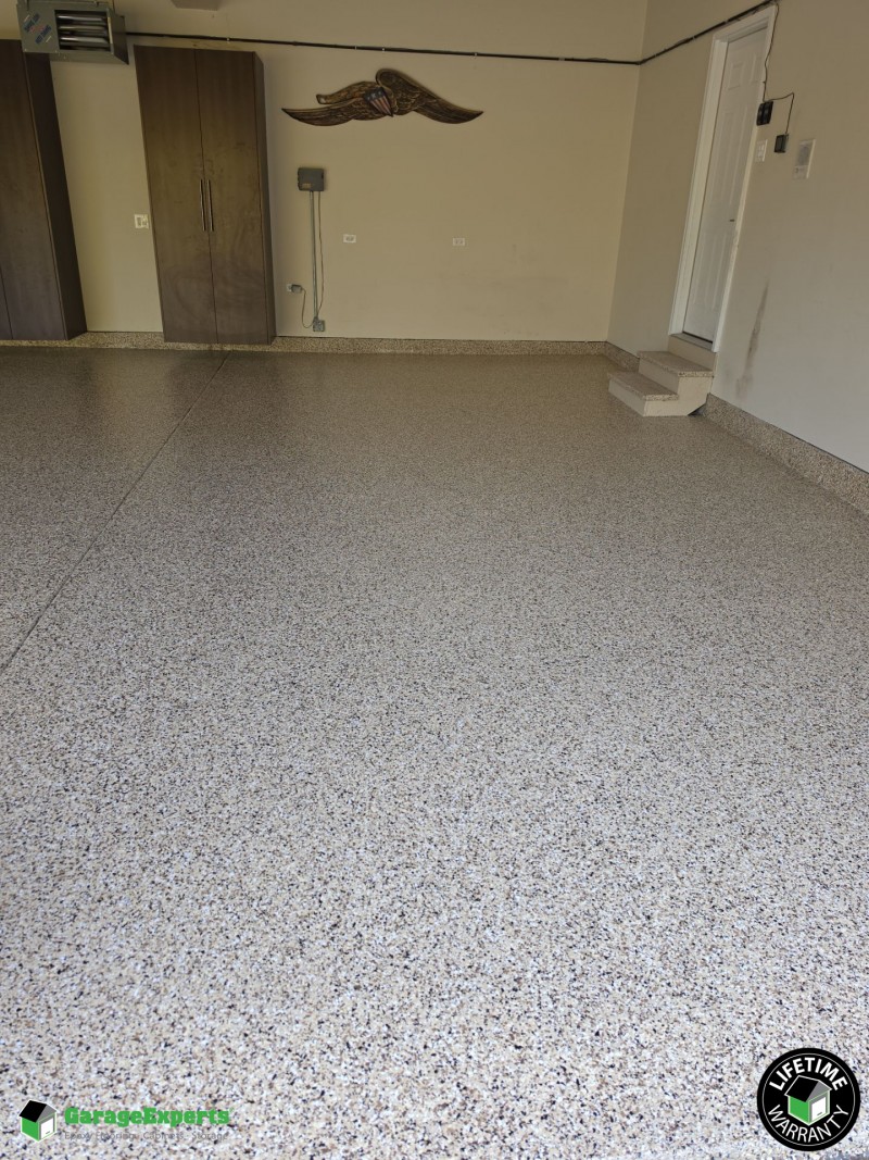 Residential Garage Epoxy Flooring in Darien, Il