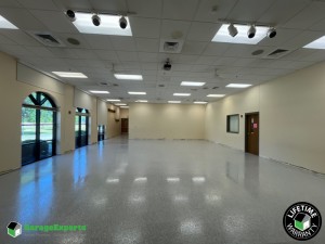 Commercial Library Epoxy Flooring in Haysville, Kansas