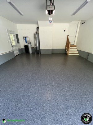 Residential Garage Epoxy Flooring in Ware County, Virginia