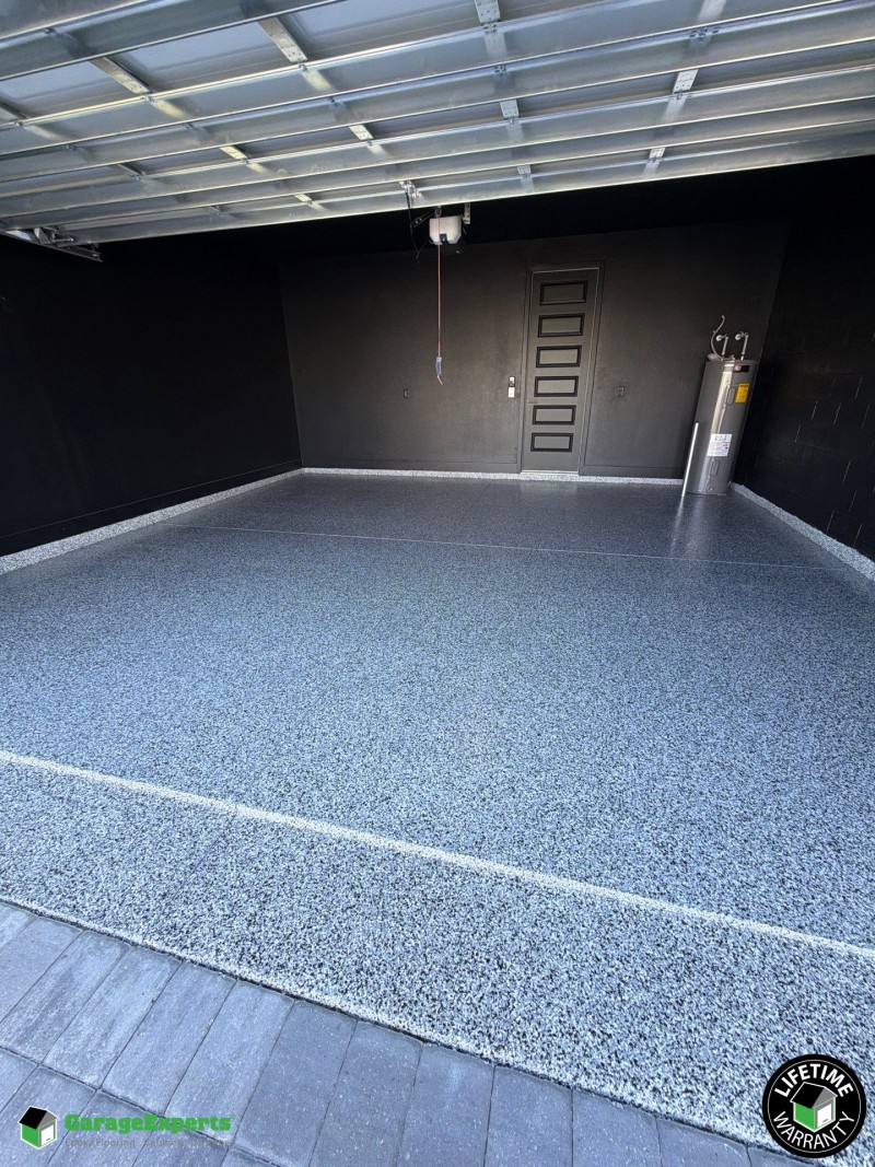 Residential Garage Epoxy Flooring in Satellite Beach, Fl