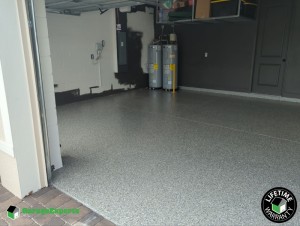 Residential Garage Epoxy Flooring in Oveido, Fl