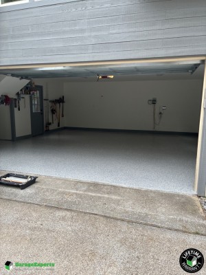 Residential Garage Epoxy Flooring in Bluffton, S