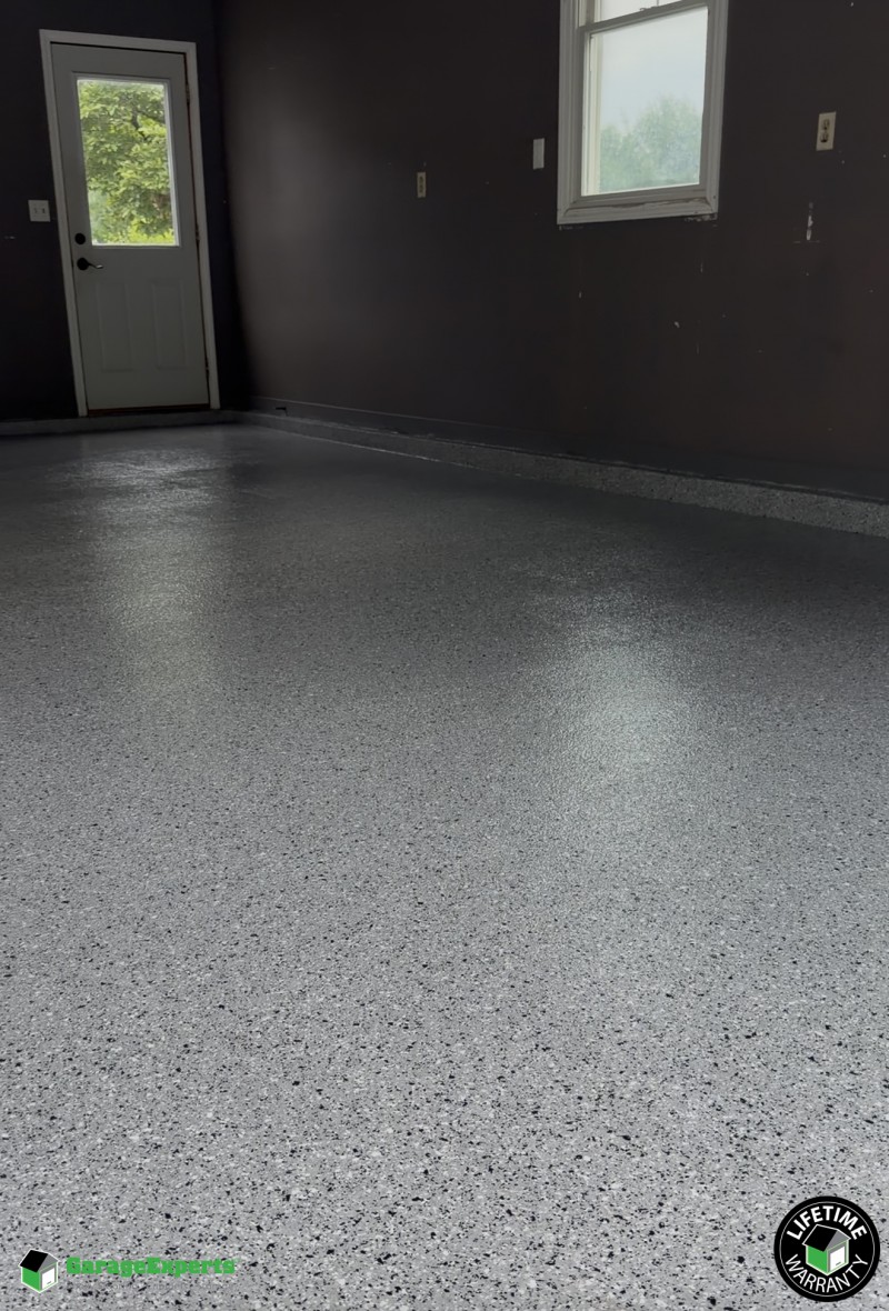 Residential Garage Epoxy Flooring in Big Rock, Il