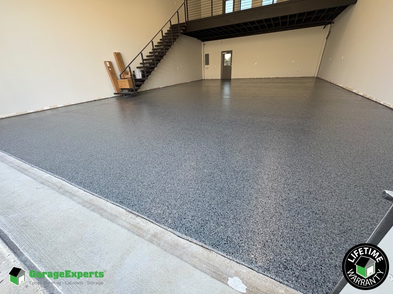 Commercial Garage Studio Epoxy Flooring in Magnolia, Tx