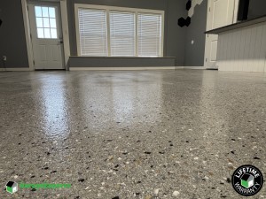 Residential Game Room Epoxy Flooring in Lowell, Ar