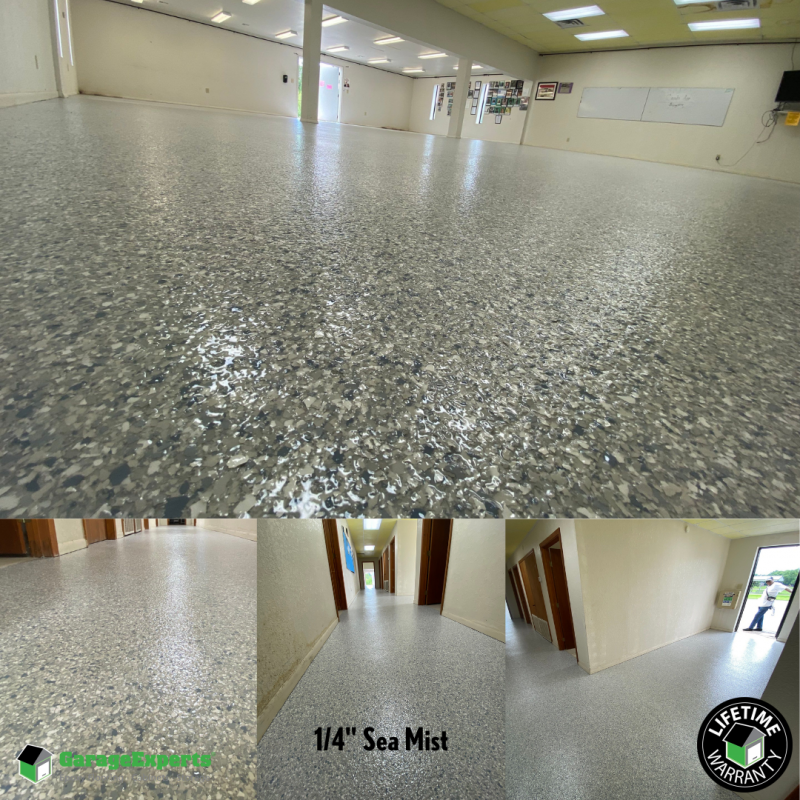 Commercial Community Center Epoxy Flooring in Greyson, Ok