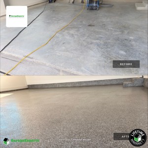 Residential Garage Epoxy Flooring in Prosper, Tx